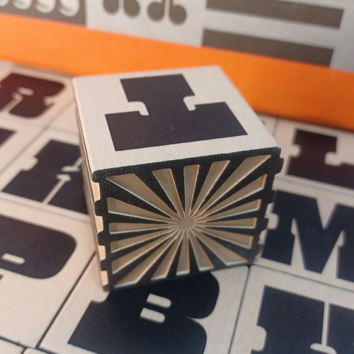 House Industries Uncle Goose ALPHABET FACTORY BLOCK Typography Designer Toy - Picture 7 of 14