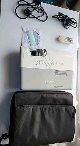 Epson PowerLite EMP-S5 Proyector Portátil 3LCD con Bolsa de Transporte, Control Remoto Manual-PROBADO - Imagen 2 de 9