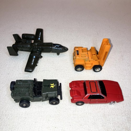 Vintage 80s GOBOTS MACHINE ROBO Lot Tonka Popy Bandai Figures & Parts - Picture 4 of 19