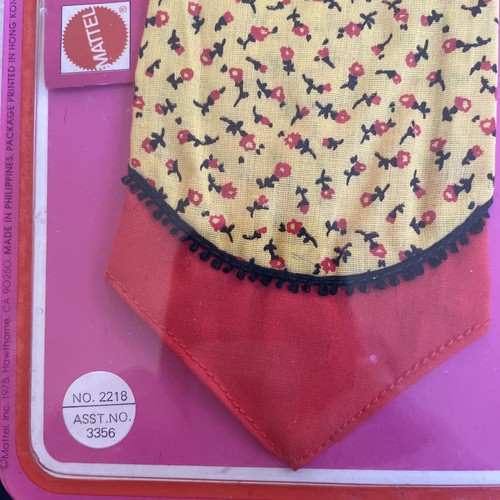 Mattel Barbie Best Buy Fashions Floral Dress Clothes 1976 Marie Osmond NEW! 2218 - Picture 3 of 4