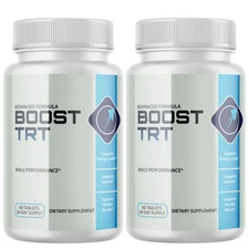 Boost TRT- Men's Health & Bodybuilding- 2 Bottles- 120 Tablets