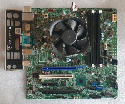 Für DELL Precision 3620 Mainboard Bundle CN-0MWYPT, E3-1240 V6 4C/8T, Ohne DDR4