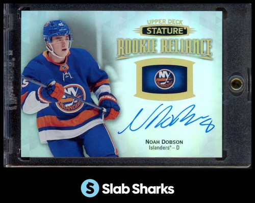 2019 UPPER DECK STATURE #RR-43 NOAH DOBSON ROOKIE RELIANCE AUTO RC