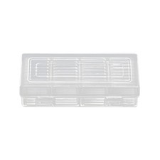 40 Pcs Square Plastic Coin Collection Boxes Storage Holder Container Boxes Case
