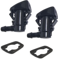 Front Windshield Washer Nozzle Kit fit for 2011-2023 Dodge Durango, 11-23 Jeep G