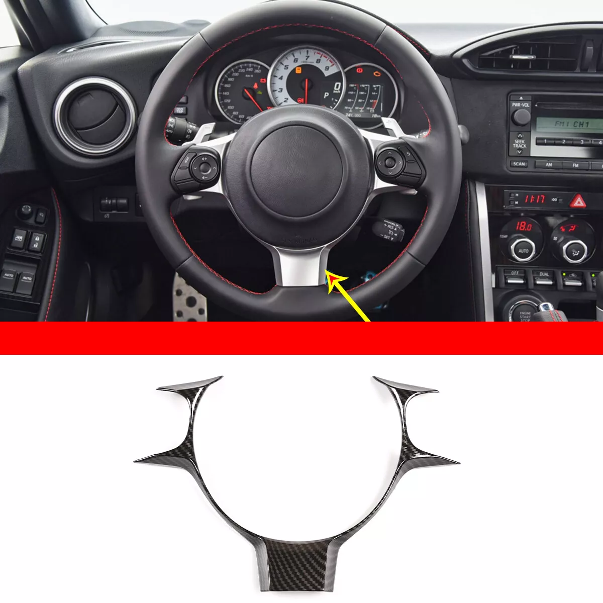 Scion frs steering wheel size deals