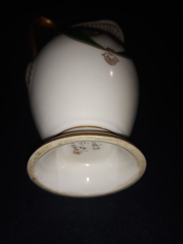 ROVINA -EPINAL PORCELAINE POT A CREME -CYGNE DECOR EMPIRE -JS Jean Schmitt N°2 - Imagen 5 de 7