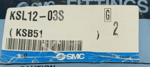 Paquete de (2) accesorios giratorios de codo de unión SMC KSL12-03S - Imagen 2 de 2