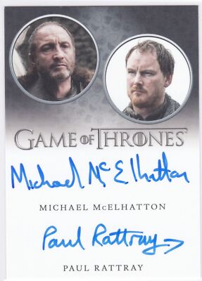 Game Of Thrones Iron Anniversary 2 Dual Auto Michael