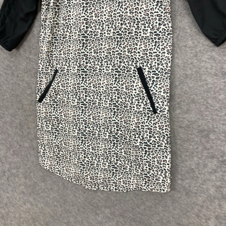 Женское платье Scotch & Soda Maison Scotch размер 1 рубашка с анималистическим принтом 21413 - Изображение 3 из 4