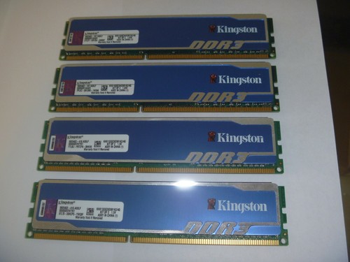 Kingston HyperX blu 1x 2GB 2x 2GB DDR3 