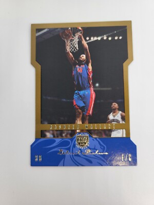 GOLD BORDER PARALLEL DIECUT 2004-05 Skybox RASHEED WALLACE DETROIT PISTONS LE 