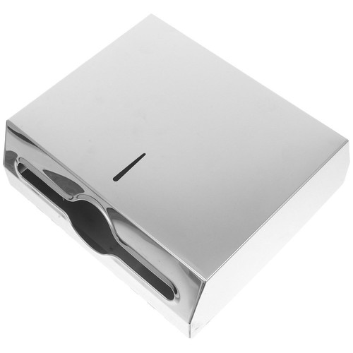Stainless Steel Tissue Box Commercial Toilet Paper Holder Bathroom