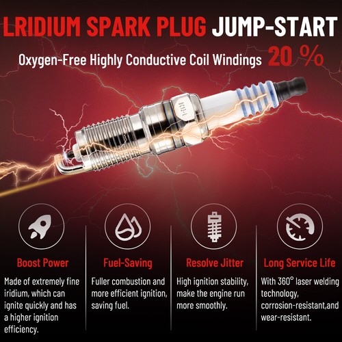 8 Ignition Coils and Iridium Spark Plugs For Ford F-150 4.6L/5.4L DG508 SP479 - Picture 7 of 13