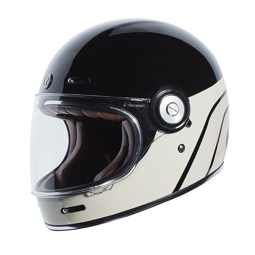 TORC T-1 Retro Full Face Motorcycle Helmet - Bild 8 von 18