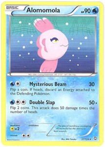 Pokemon Card - Dragons Exalted 37/124 - ALOMOMOLA (rare) - NM/Mint