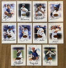 Ozzie Timmons 1996 Leaf Signature Series Gold Autograph - Cubs