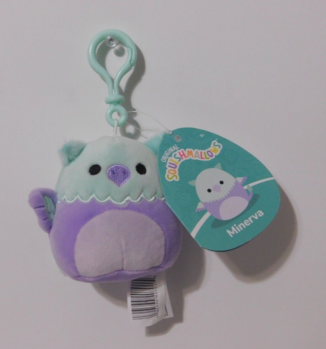 Squishmallows Minerva The Griffin 3.5” Clip On Plush NWT - Picture 1 of 3