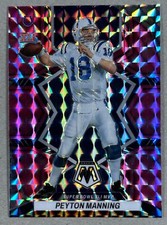 Peyton Manning 2022 Panini Mosaic #298 CAMO PINK Parallel Indianapolis Colts
