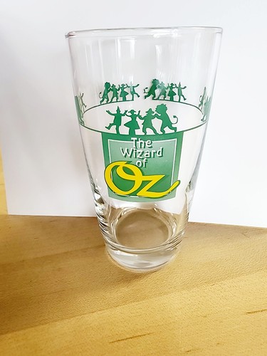 Vtg The Wizard Of Oz Drinking Glass 1950’s Movie Collectible 10 Oz - Picture 1 of 3
