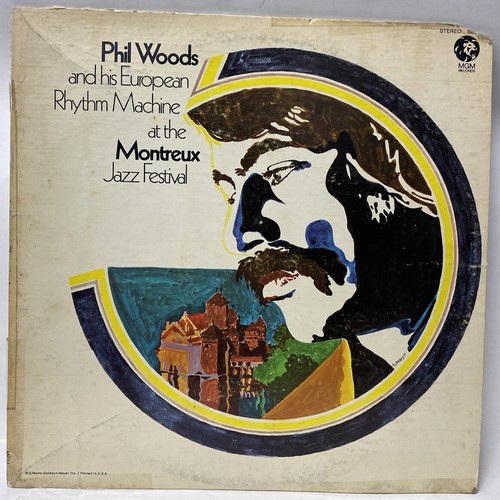 Phil Woods & European Rhythm Machine - At The Montreux Jazz Festival (LP) VG+VG