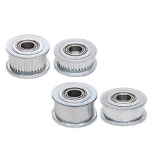 FLAT ALUMINUM WHEEL Idler Pulley 6/" Wide 10/" Dia 1 15//16/" bearing