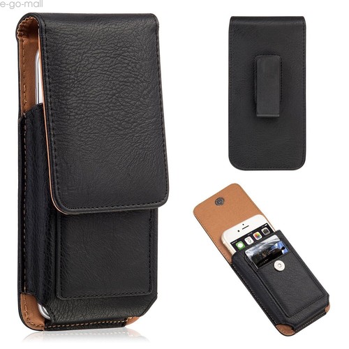 Vertical Pouch Case Swivel Belt Clip Holster for iPhone 15Plus 14 Pro MAX 13Plus - Picture 2 of 7
