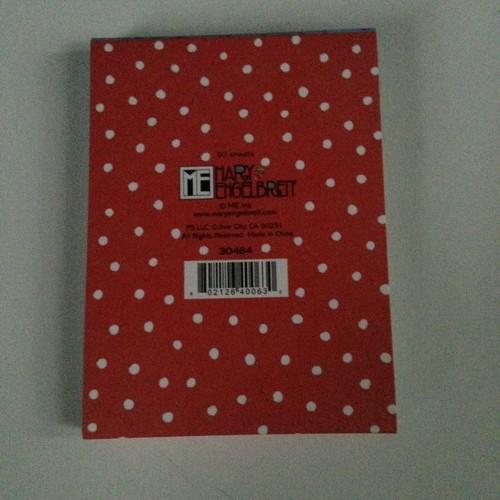 NEW! Mary Engelbrett Notepad Magnetic Close 60 Sheets "If You Pray For Rain" - Picture 8 of 9