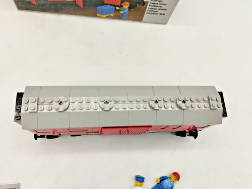 LEGO 7820 Mail Van Waggon OVP BOX 12V 4,5V Train Trains Eisenbahn Zug 7750 - Imagen 7 de 18