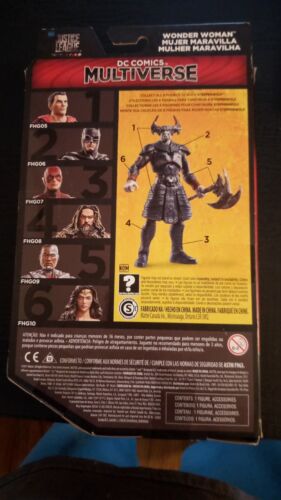 DC COMICS MULTIVERSE JUSTICE LEAGUE WUNDER FRAU STEPPENWOLF ACTIONFIGUR NEU - Bild 2 von 2
