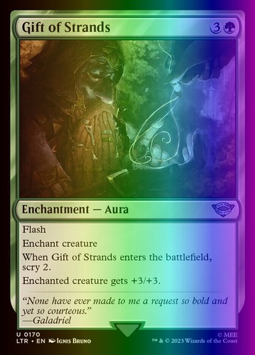 Gift of Strands (170/915) The Lord of the Rings Tales of Middle-earth NM FOIL - Picture 1 of 1