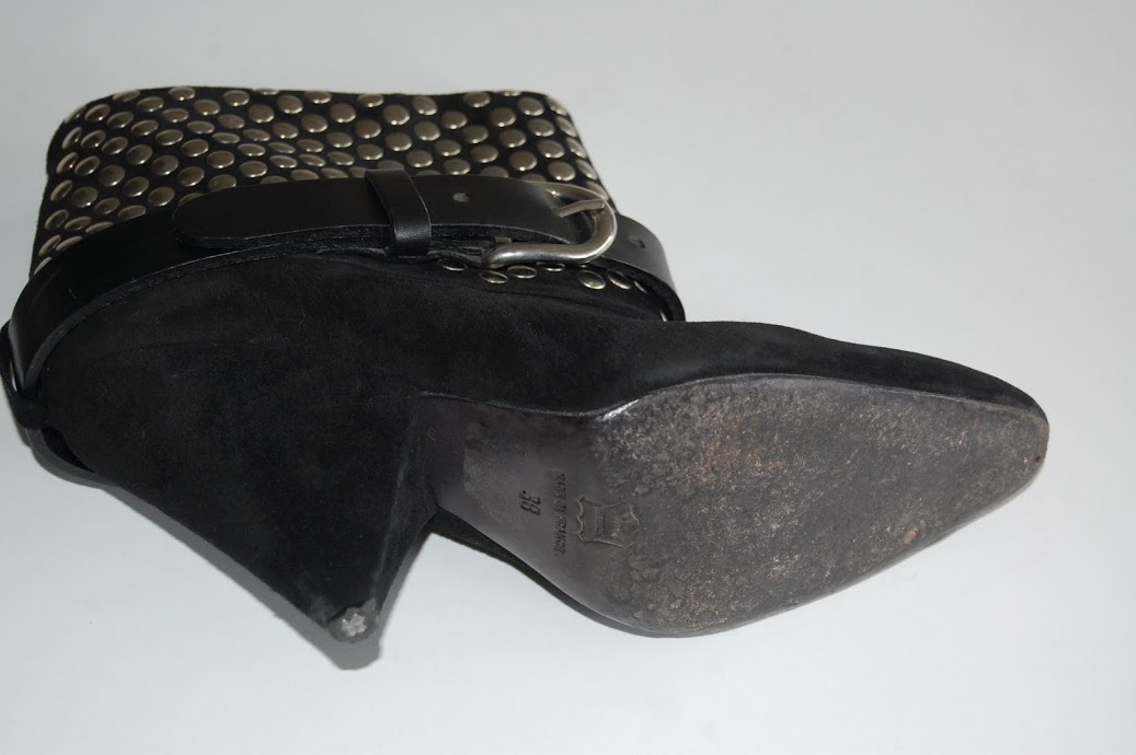 Isabel Marant Otway Ante Tachonado Tachonado Tachonado Tobillo botas Talla 38 8a89de Isabel Marant Otway Ante Tachonado Tachonado Tachonado Tobillo botas Talla 38 8a89de
