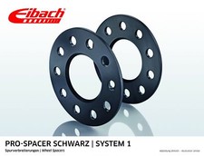 Eibach Spurverbreiterung schwarz 10mm System 1 Audi 80 Avant (8C,B4,09.91-01.96)