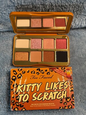 Too Faced Kitty Likes To Scratch OnThe Fly Eye shadow Palette NEW IN BOX GENUINE