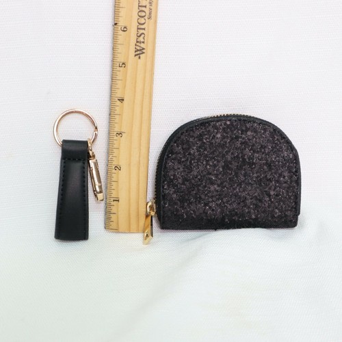 A new day keychain wallet set glitter black new without box - Picture 6 of 8