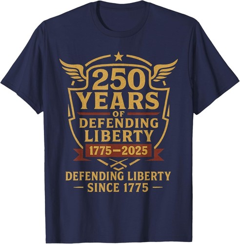 Patriotic USA Military Parade 250th anniversary 2025 T-Shirt - Bild 5 von 7