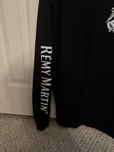 T-shirt uomo Remy Martin Champagne XL nera FRONTE E MANICA GRAFICA manica lunga - Foto 3 di 4
