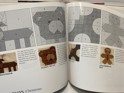 501 Quilt Blocks Better Homes & Gardens HC Book Patchwork Sewing Quilting - Foto 21 di 22