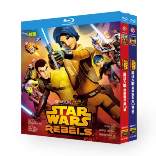 NEW  Star Wars Rebels: Season 1-4 8-Disc Seal Box All RegionPlay