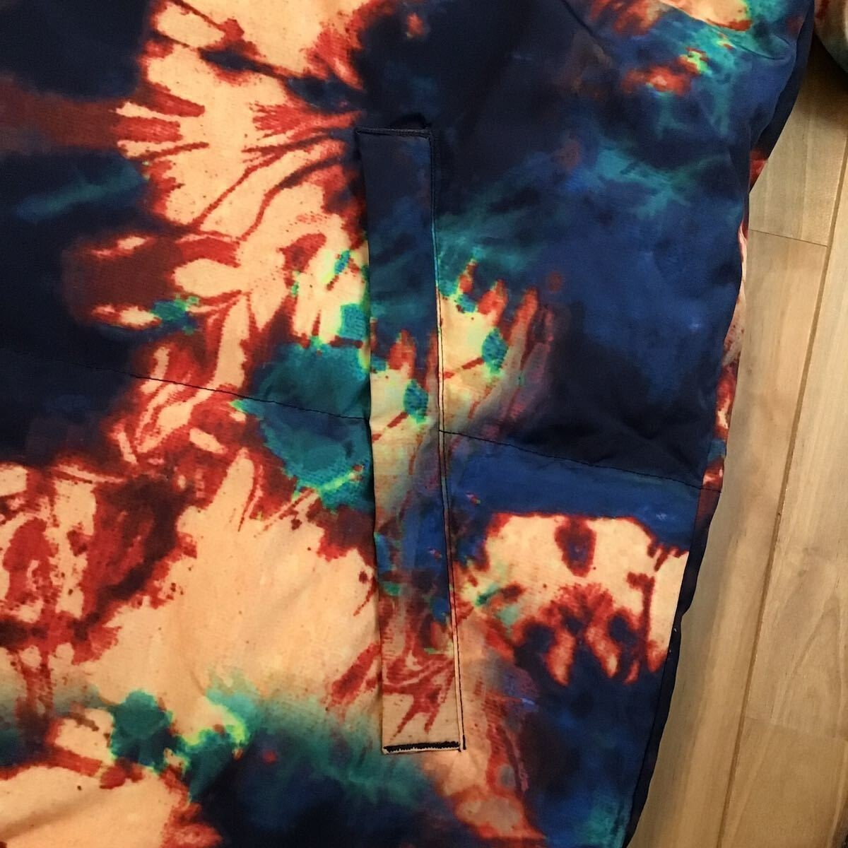 BAPE Tie dye down jacket A Bathing Ape Size M | eBay