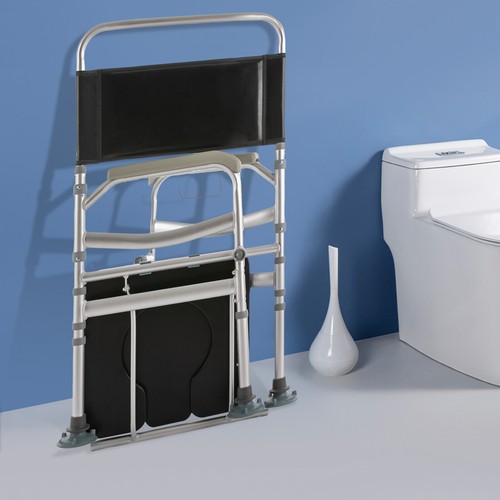 Bad Duschstuhl für Senioren & Behinderte Toilettensitz Rollkommode Stühle - Bild 5 von 11