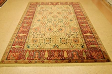 ROOM SIZE AUTHENTIC AMERICAN KARASTAN PRSIAN VASE PATTERN # 900/901 RUG 5'9"X 9'