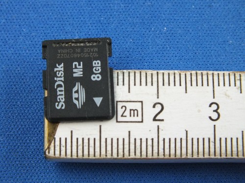 Original SanDisk 8GB Memory Stick M2 Micro 8 GB Neu San Disk Speicherkarte Card - Picture 5 of 5
