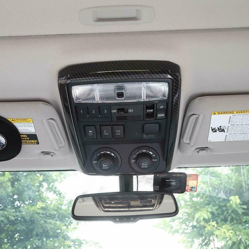 Inner Roof Reading Light Frame Decor Cover Trim For 4Runner TRD 10+ Carbon Fiber - Picture 3 of 8