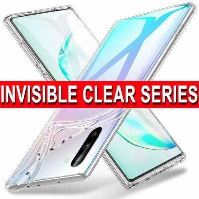 Clear Case für Samsung Galaxy Note 20 10 Plus 5G 8 9 TPU Silikon Gel Slim Cover