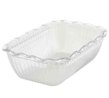 Winco CRK-10C 10in x 7in x 3in Food Storage Container Cream