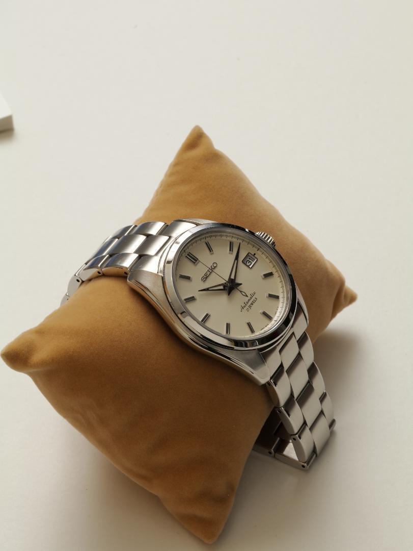 SEIKO MECHANICAL SARB035 cal.6R15 Automatic Men's watch ivory dial - Picture 4 of 11