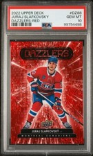 2022-23 Upper Deck Series 2 - Dazzlers Red #DZ-88 Juraj Slafkovsky (RC)