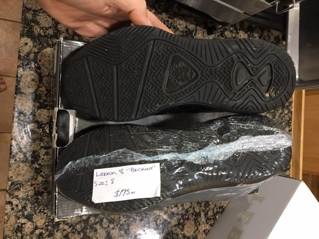 Nike uomini 2010 lebron 8 nero-anthracite nero-anthracite 8 sz - 8 7ee858 Nike uomini 2010 lebron 8 nero-anthracite nero-anthracite 8 sz - 8 7ee858