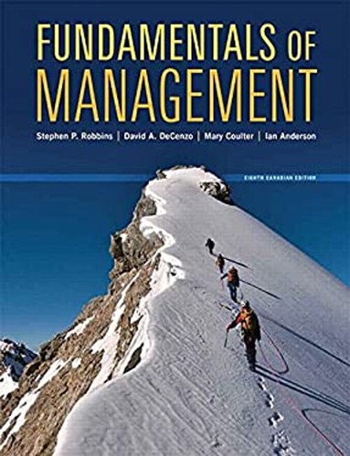 Grundlagen des Managements, Achte kanadische Ausgabe, Stephen Robb